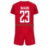 Maillot de Supporter Danemark Pierre-Emile Hojbjerg 23 Domicile Coupe du Monde 2022 Pour Enfant